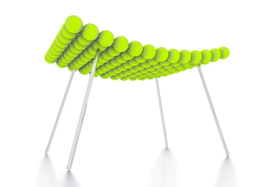 15 most amazing products made from recycled tennis balls