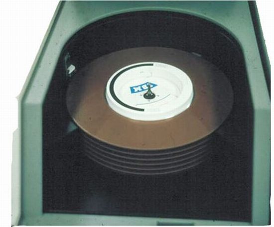 1960s ibm disk wall clock 3