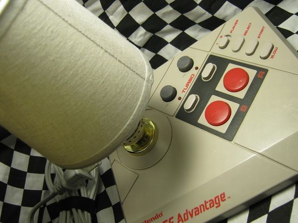 8 bit legacy nes advantage joystick desktop lamp 2