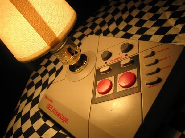8 bit legacy nes advantage joystick desktop lamp 3