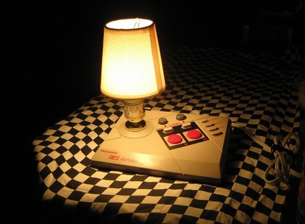 8 bit legacy nes advantage joystick desktop lamp 4