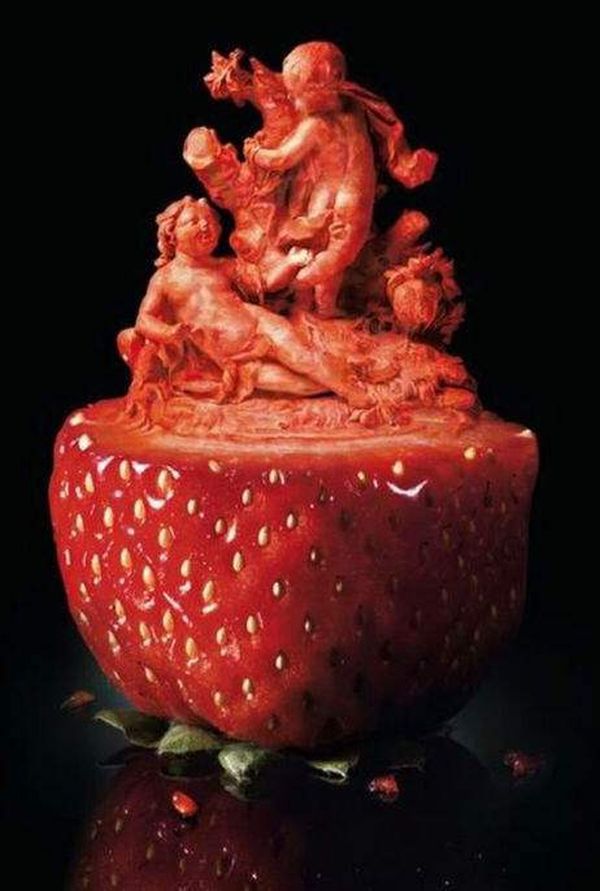 amazing vegetable carving art 03