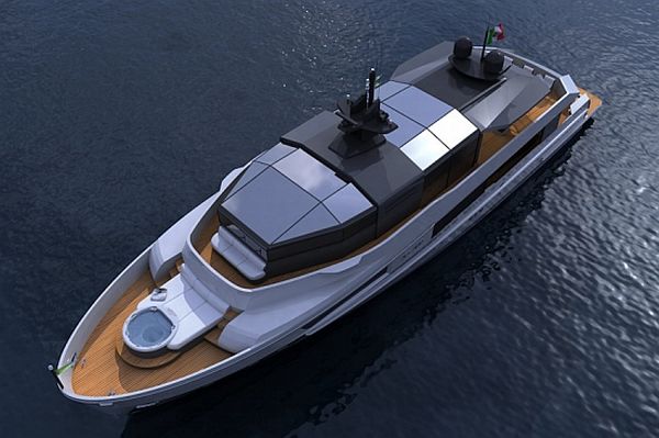 Arcadia solar-powered super-yachts