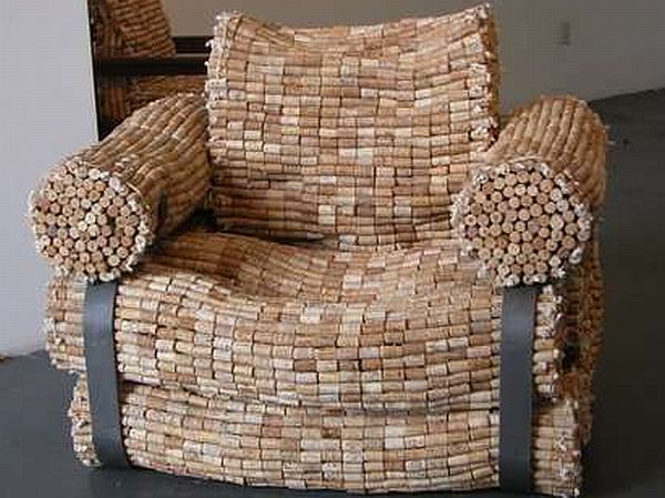 Artistic Cork Chairs