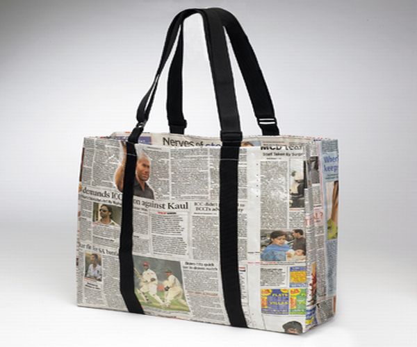 Bag newspaper