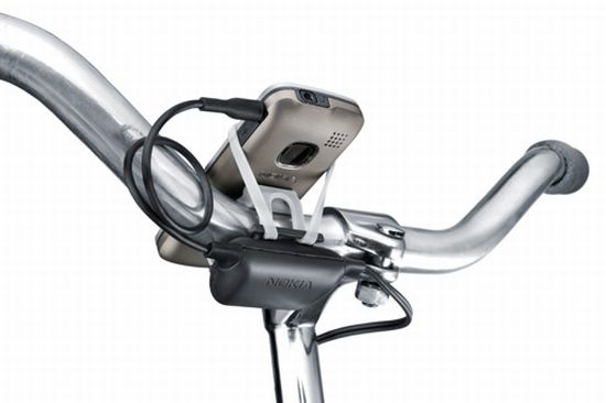 bicycle powered phone charger