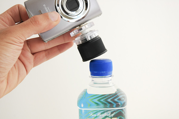 Bottle cap tripod