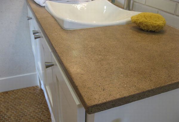 Bottle Stone's trendy 'green' counter tops