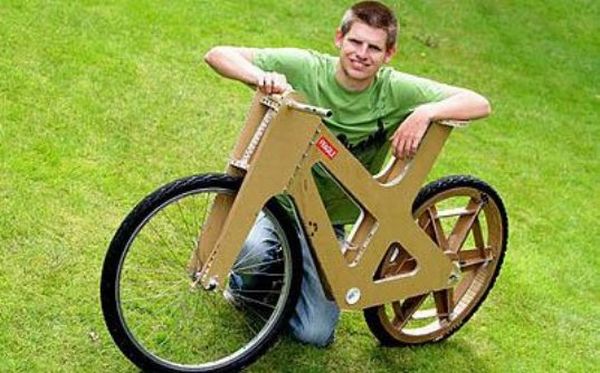 Cardboard Bike