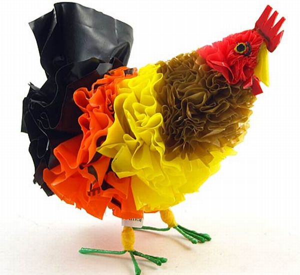 Chicken figurine