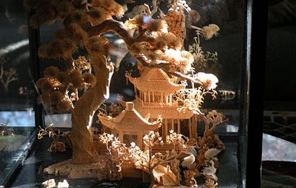 Chinese Cork art