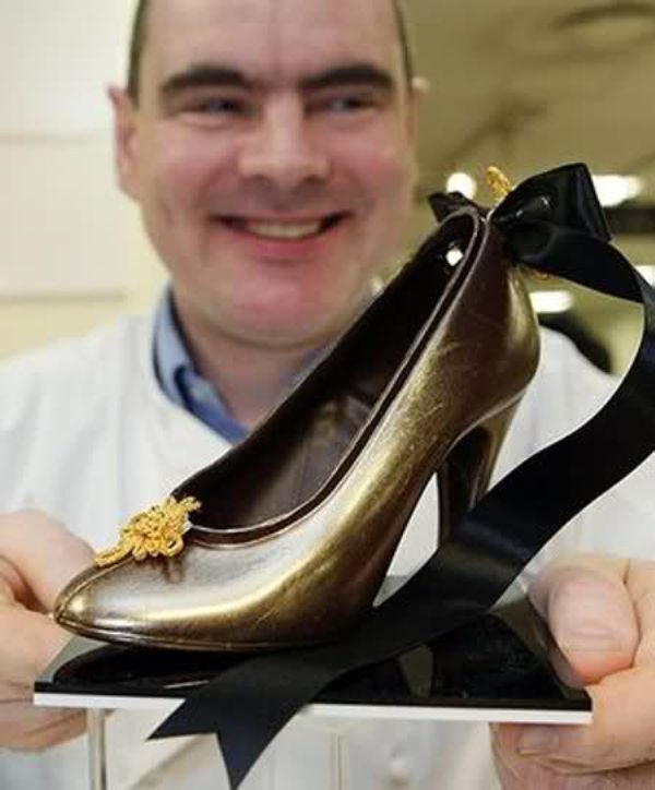 Chocolate shoe