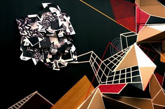 clemens behr recycled cardboard origami art 7