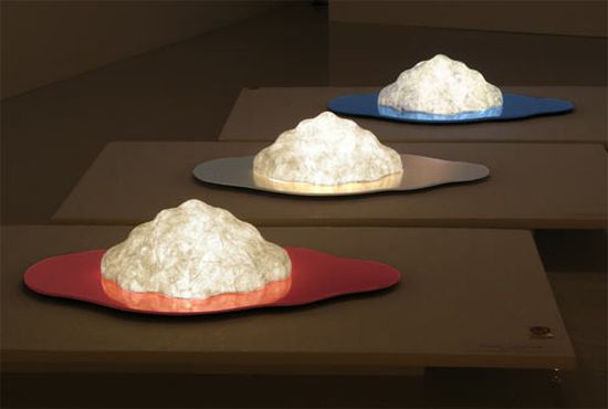 cloud lamp made from japanese paper 1