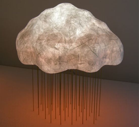 cloud lamp made from japanese paper 3