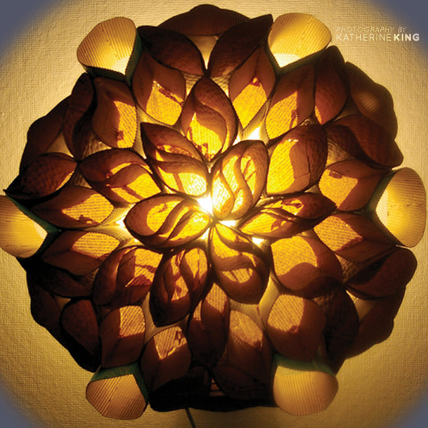 Coffee Sleeve Sconce