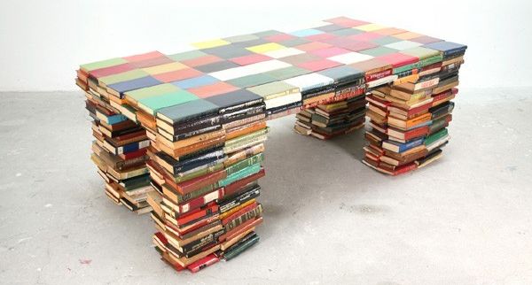Coffee table from phone directory