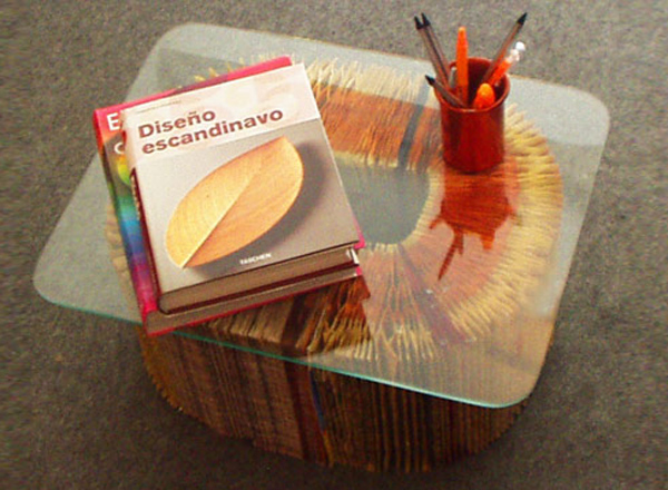 Coffee Table from phone directory
