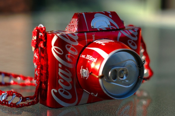Coke can camera