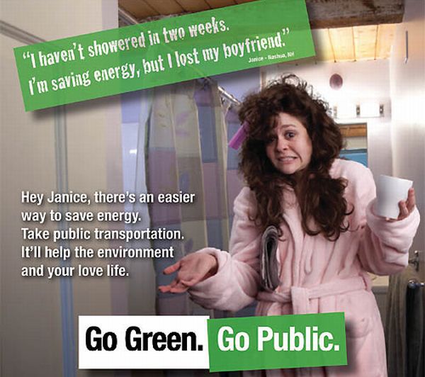 Comical campaign designed to promote green cause