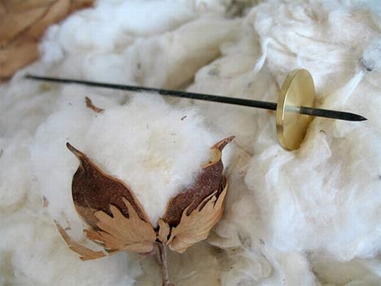 cotton and spindle