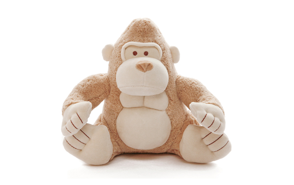 Cuddly Jane Goodall gorilla