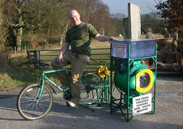 CYCLEAN BIKE-POWERED WASHING MACHINE