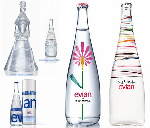 Designer water bottle