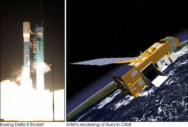 Earth Observing System satellite - EOS Aura