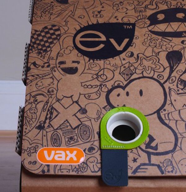 Eco-Friendly Cardboard Vacuum 
