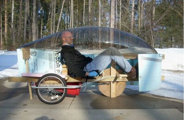 Electric sail car