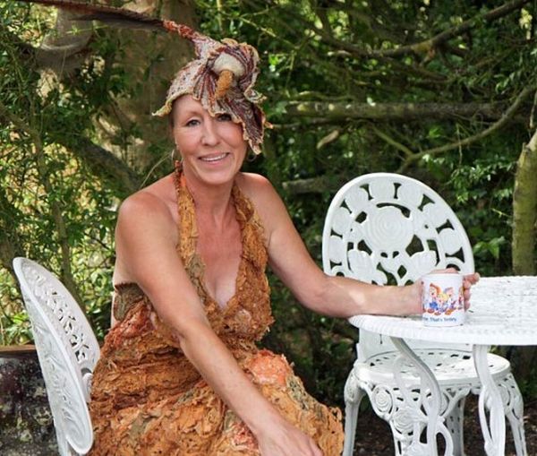 1. Fashion Items made from used tea bags