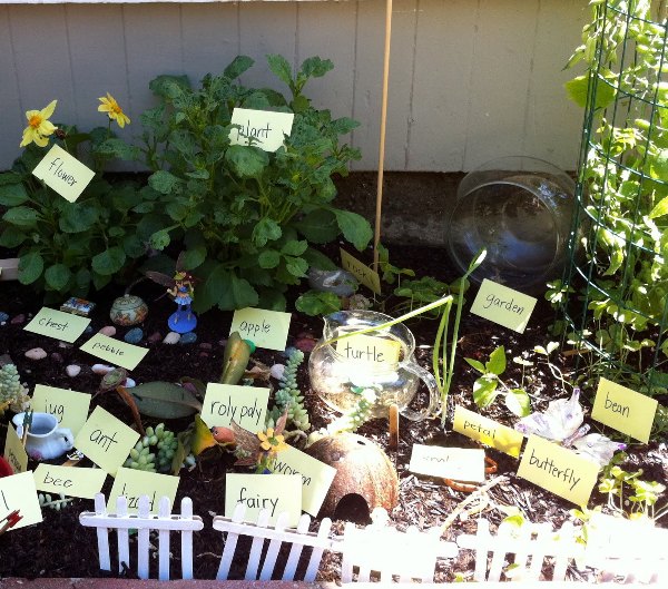 garden marker.