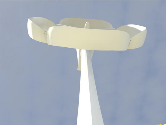gedayc revolution wind turbine concept works at al