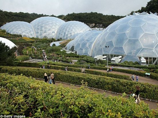 giant helium balloon enables horticulturist to pru