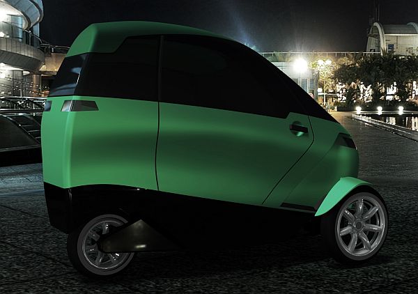 Green Lite Motors hybrid trike concept