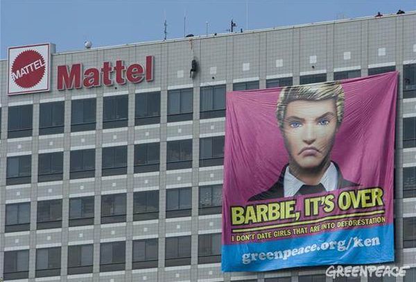 Greenpeace takes on Barbie