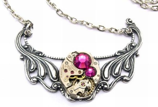 handmade steampunk jewelry 1
