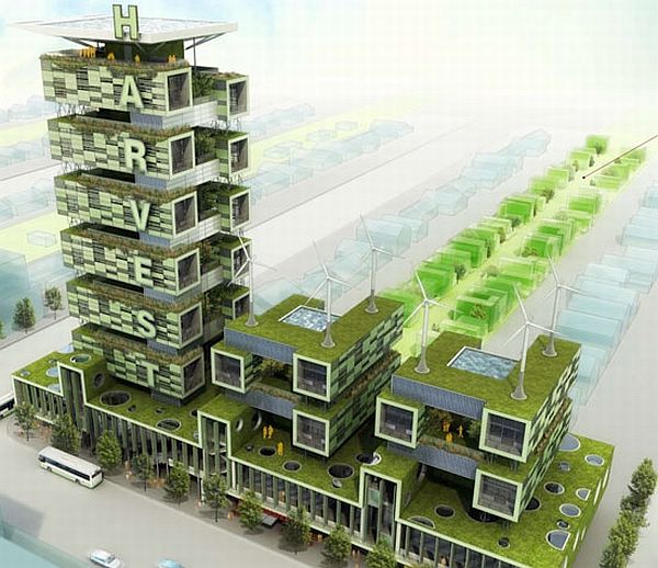 Harvest vertical farm