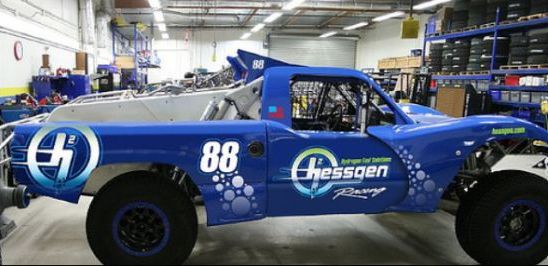 hessgen hydrogen powered race car 2