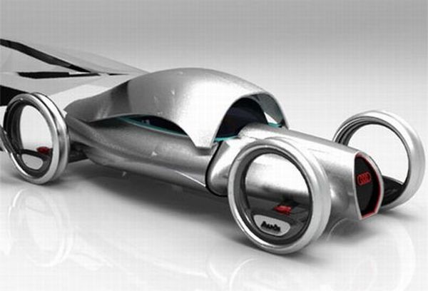 hydrogen powered Audi concept car