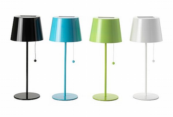 IKEA's Colorful Solar Power Lamps