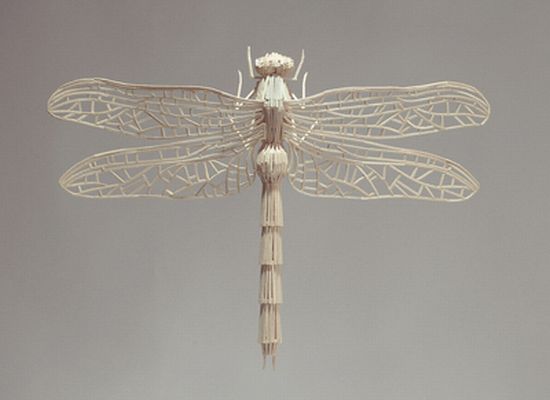 insects made from matchsticks 1