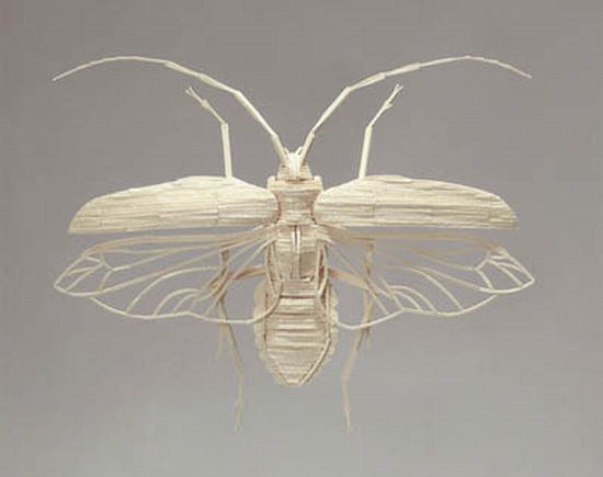 insects made from matchsticks 2