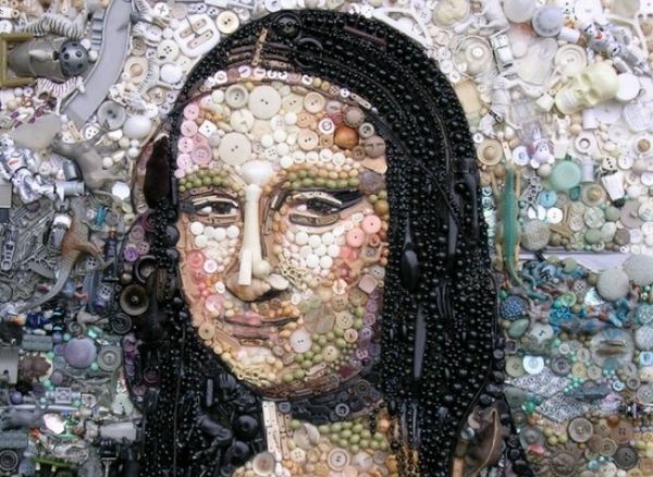 Jane Perkins recycled art