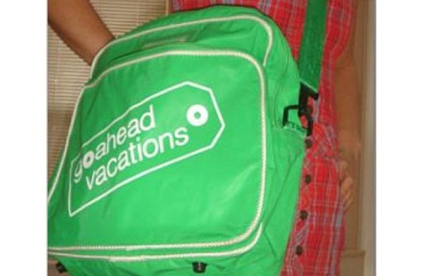 Jessbobessâs Vintage reusable green messenger bag
