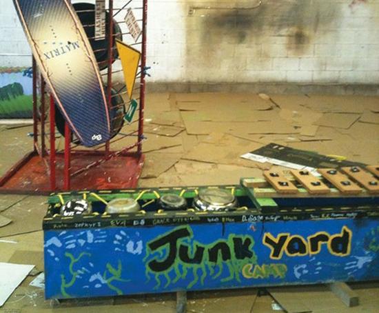 junkyard museum donald knaack recycled music instr