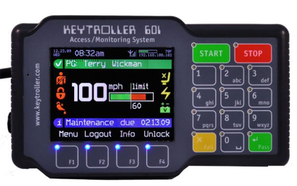 KEYTROLLER 601 COLOR LCD