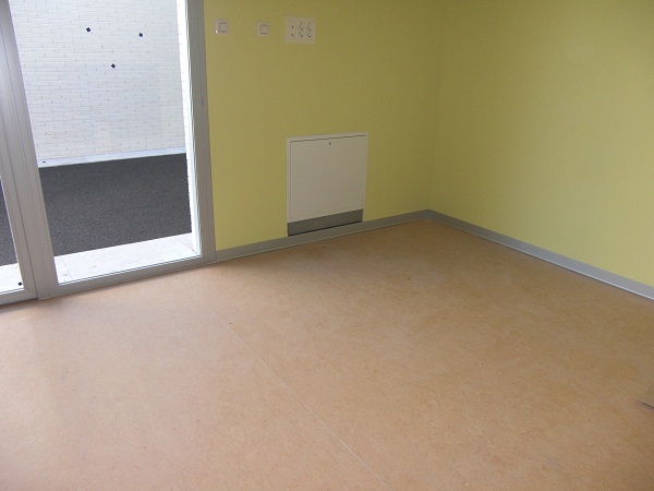 Linoleum floors