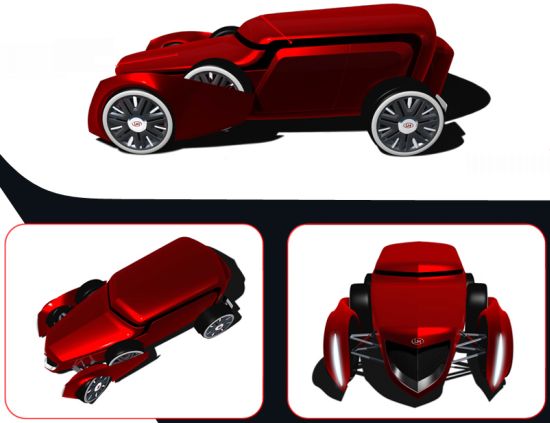 lm gngstr biofuel powered concept car 2